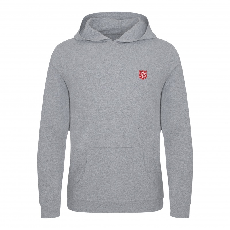 Sustainable Unisex Hoodie in Heather Grey